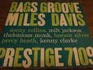 MILES DAVIS Bags Groove LP 1957 Prestige Mono RVG Deep Groove Thelonious Monk