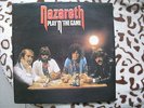 NAZARETH - PLAY'N THE GAME  1ST PRESS  NEAR MINT MOUNTAIN 1976 LP