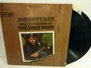 Johnny Cash Sings The Ballads Of The True West Country 2 LP Record Album Vinyl
