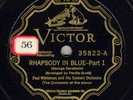 177e.  George Gershwin - Rhapsody in Blue, parts 1 & 2 - Victor 35822 (electric)