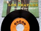 LES BEATLES FRENCH CHANSONS DU FILM HELP EP ODEON OSE 3771 EX/EX