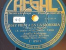 FADO 78 rpm RECORD Regal AMALIA RODRIGUES Guitar & Viola FADO MENOR / HAY...