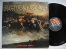BATHORY Blood Fire Death LP 1988 UK/FR Flag 26 EX+  insert