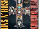 GUNS N' ROSES - APPETITE FOR DESTRUCTION VINYL LP SHRINK ORIG HYPE STICKER