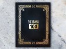 DBL BLUE VINYL LPs: - THE HUNNA -100 (2016) Sparkly BLUE VINYL double LP.