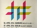 GOGO PENGUIN - 2016 - Tourplakat - Concert - Man made Object - Tourposter