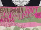 BLACK SABBATH * Evil Woman * 1970 Dutch 45 * Swirl VERTIGO 45