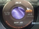 Northern Soul 45 : Ebony Jam   Ride On   Amos AJB 122 Promo