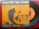 45 rpm record Elvis presley made in Madagascar