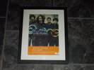 The Music-Welcome to the north-Rare Original advert Framed ready for your wall