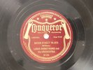 Louis Armstrong 78 BASIN STREET BLUES / ST LOUIS BLUES   Conqueror VG++ jazz