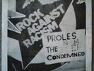 THE PROLES/THE CONDEMNED - Rock against Racism 7'' PUNK KBD RARE CRASS
