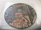 IRON MAIDEN *SOMEWHERE IN TIME* VERY RARE DUTCH PROMO PIC DISC VINYL LP