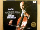 JANOS STARKER Bach suites for cello MERCURY GOLDEN Holland 3LP EX/ NM