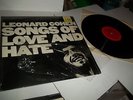 1971 ORIG LP IN SHRINK W RARE STICKER ON BACK SONGS OF LOVE & HATE LEONARD COHEN