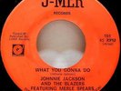 Johnnie Jackson and the Blazers w/ Merle Spears, Rare J-Mer Northern Soul 45