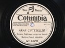 78 RPM -- Meleka Cemal istirakile, Columbia GT 18798, EE+/E+ Turkish-Belly Dance