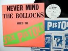 SEX PISTOLS Never Mind the Bollocks LP 1977 Original US 1st press Punk  Dk7
