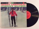 JOHNNY MATHIS Vinyl Lp MERRY CHRISTMAS Columbia CS-8021 stereo 1958 Archive MINT