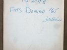 Fats Domino '65 LP test pressing (Mercury Records, rock and roll, blues, rare)