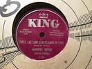 HARDROCK GUNTER - First, Last and Always Game Of Love    KING 1416 - 78rpm