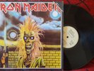 IRON MAIDEN ***Same*** RARE 1980 Spain RE-ISSUE LP w/ UNIQUE 
