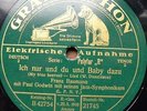 1017/ PAUL GODWIN-Franz Baumann-My blue heaven-Ich nur und du u. Baby- Schellack