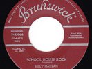 Rockabilly. Billy Harlan - School House Rock/I Wanna Bop (early reissue)