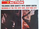 THELONIOUS MONK QUARTET IN ACTION w/J. GRIFFIN ORIG 1st PRESS RIVERSIDE MONO LP