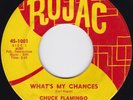 Rare Northern Soul---CHUCK FLAMINGO--What's My Chances---ROJAC  1001