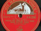 Fischer. Bach (Wohltemp. Klavier - Prel. and Fugue 13-24). HMV DB 2292-8 (7). NM