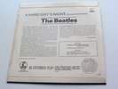 THE BEATLES   1964  U.K. EP   A HARD DAYS NIGHT  E.J.DAY SLEEVE    E J DAY SL