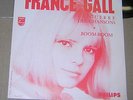 FRANCE GALL - jukebox 45t - philips 373875 - boom boom -la guerre des chansons