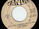NORTHERN SOUL Tony Talent - Gotta Tell Somebody LISTEN