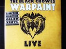 The Black Crowes: WARPAINT LIVE (Limited Yellow Vinyl) Remastered   3 x LP   NEW