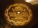 COUNTRY CARTER FAMILY I Have No One to Love Me / Anchored In Love VICTOR 40036