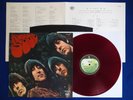 BEATLES Rubber Soul JAPAN ?RED VINYL? Vintage 60's Press LP Toshiba Onko NM/NM