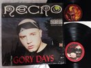 Necro Gory Days 2-Lp ORIG Pressing Shrink Bill Non Phixion Goretex RARE   VG+/NM