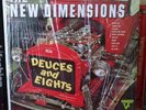Rare Surf Hot Rod Garage SHRINK LP The New Dimensions Deuces And Eights EX HEAR