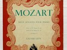 LAZARE-LEVY - MOZART piano sonatas K.330 & K.331 DUCRETET-THOMSON 10
