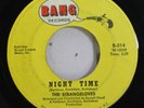 Rock 45 The Strangeloves - Night Time / Rhythm Of Love On Band Records