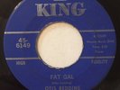 OTIS REDDING Fat Gal / Shout Bamalama KING RARE R&B ROCKER 45