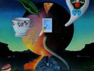 Nick Drake PINK MOON gatefold vinyl LP pink-rim Island 1972 ILPS-9184