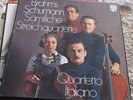 QUARTETTO ITALIANO- BRAHMS / SCHUMANN COMPLETE STRING QUARTETS-PHILIPS 3 LP NM