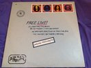 White Label Promo 1971 rock LP : Free   Free Live    A&M SP 4306 Stereo 1971