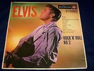 ELVIS PRESLEY LP ELVIS ROCK'N'ROLL NO.2 ''STEREO'' SILVER SPOT VERY RARE VG/CON