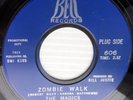 MAGICS girl group r&b Halloween 45 promo ZOMBIE WALK HENRY LEE strong VG+ e0730