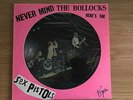 SEX PISTOLS. NEVER MIND THE BOLLOCKS. PICTURE DISC. ORIG UK VINYL LP.1977.VP2086