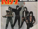 KISS A World Without Heroes RARE *M-* Holland p/s 45 Dark Light metal LISTEN