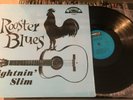 LIGHTNIN’ SLIM “Rooster Blues” LP VG++ LP8000 1989 Reissue Vintage Blues Vinyl